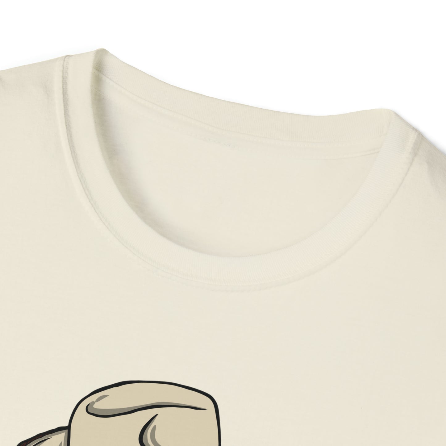 Black Lasso Hat Softstyle T-Shirt