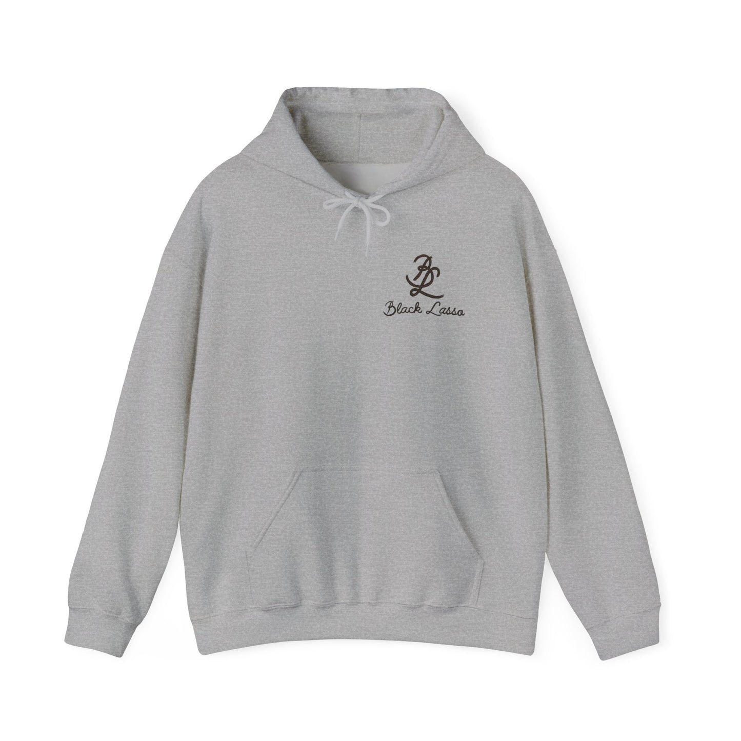 BL, Black Lasso, Unisex Heavy Blend™ Hooded Sweatshirt