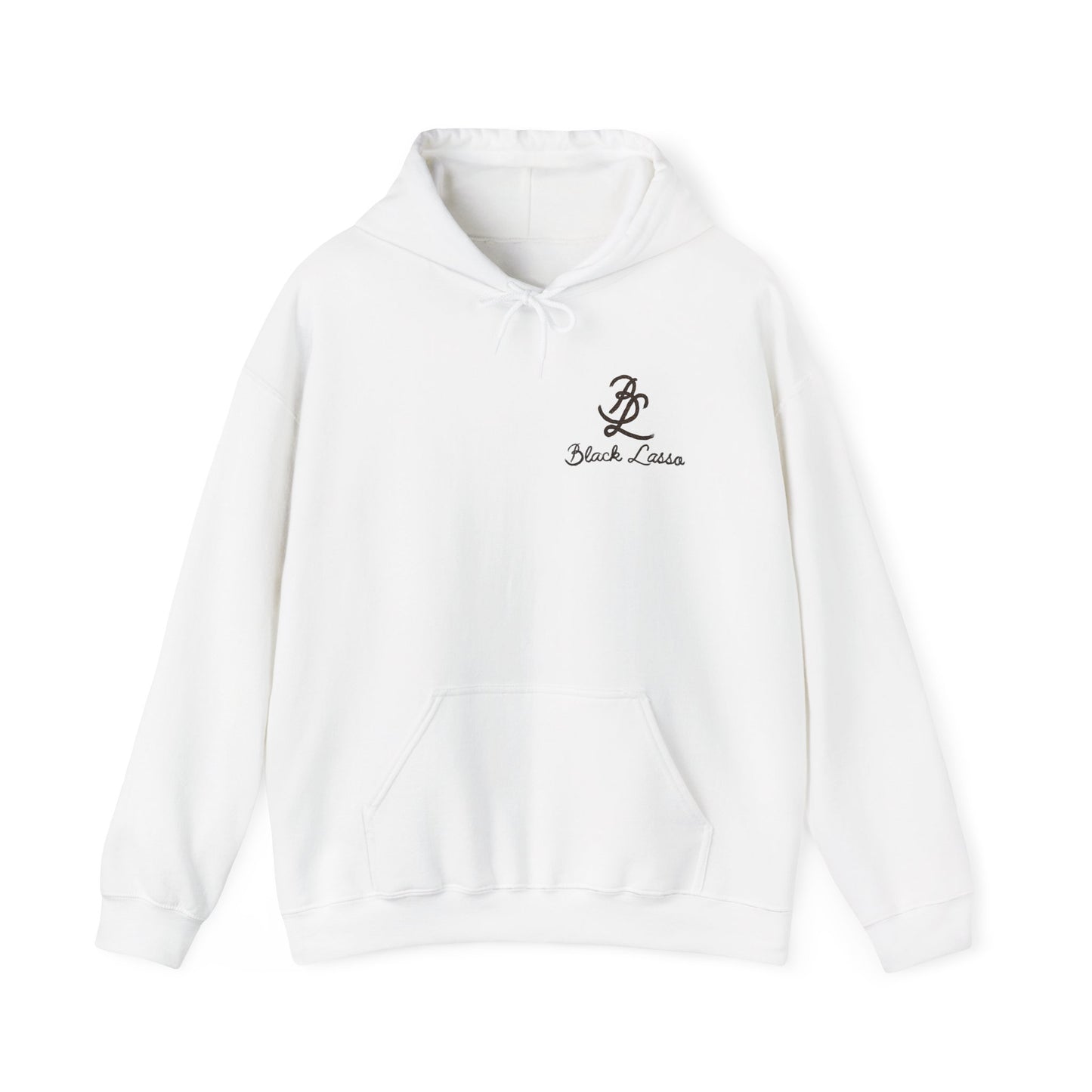 BL, Black Lasso, Unisex Heavy Blend™ Hooded Sweatshirt