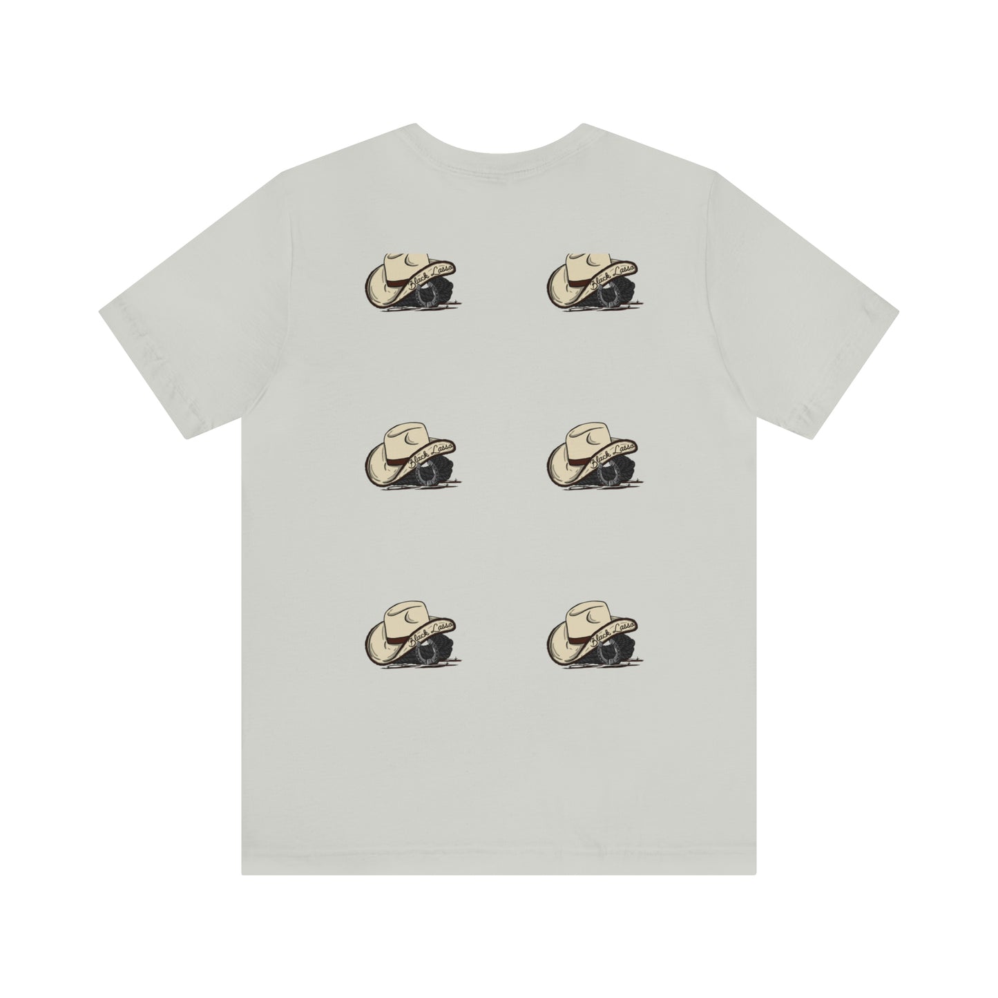 Black Lasso Hats Unisex Jersey Short Sleeve Tee