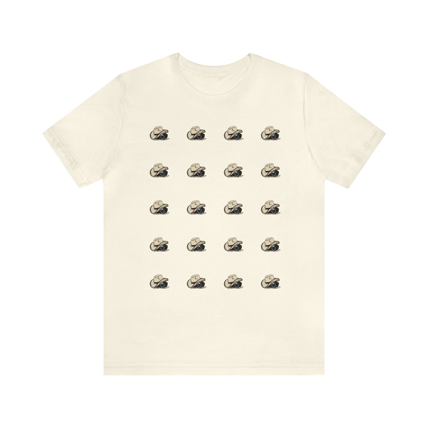 Black Lasso Hats Unisex Jersey Short Sleeve Tee