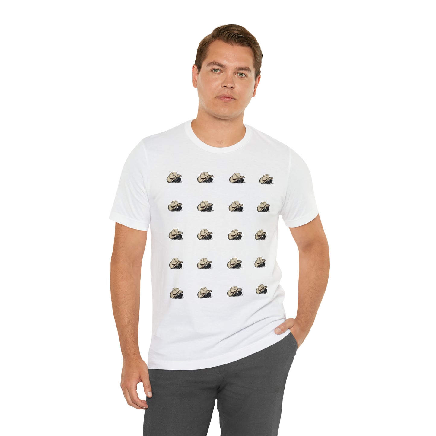 Black Lasso Hats Unisex Jersey Short Sleeve Tee